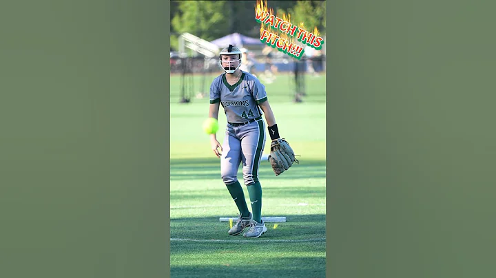 🔥🥎Epic Slow-Mo Pitch! See Every Spin | Fastpitch Softball Mastery