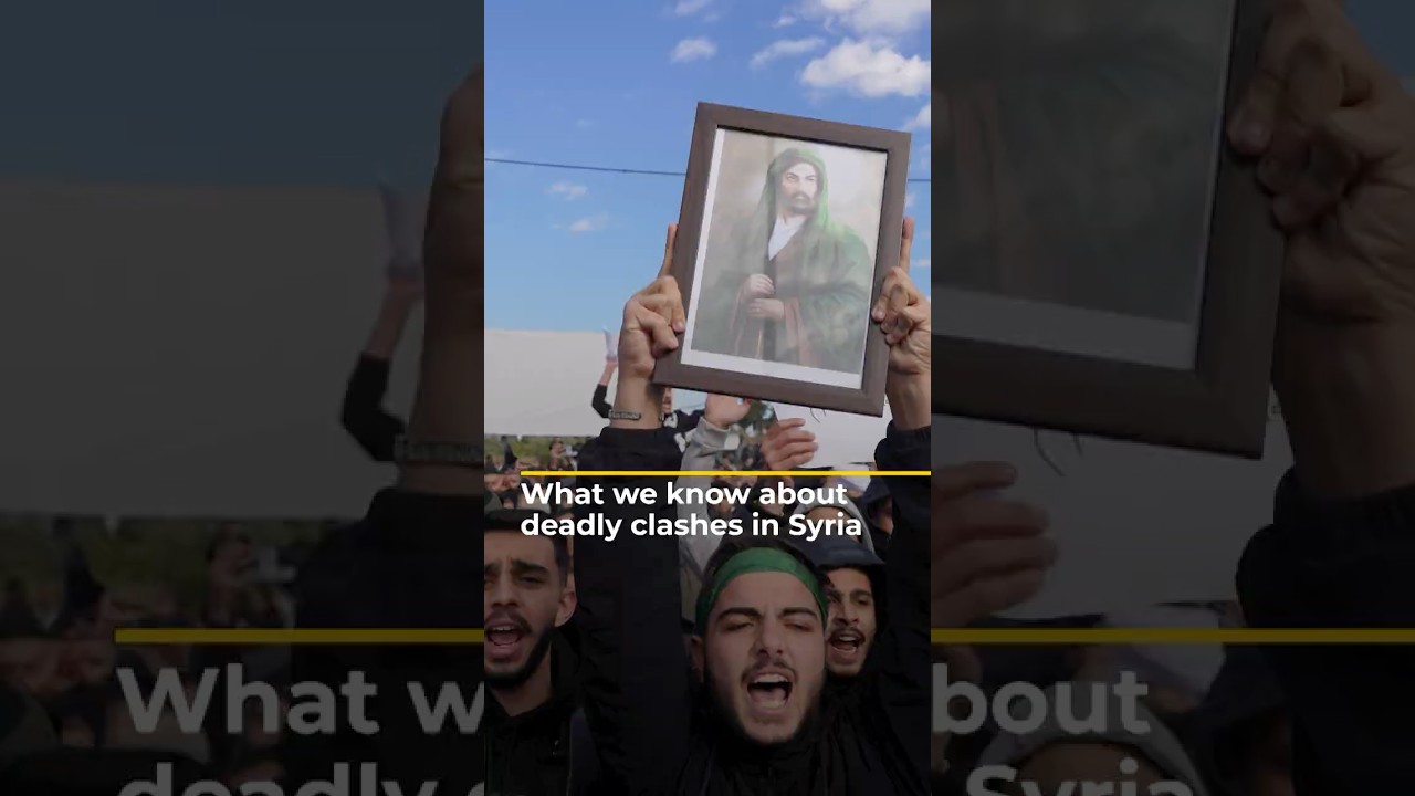 What we know about deadly clashes after protests in Syria | AJ #shorts