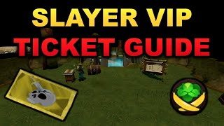 How to Obtain Slayer VIP Tickets? [RuneScape 3]
