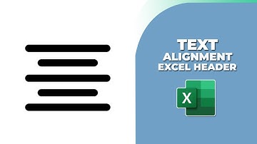 How to change text alignment in excel header