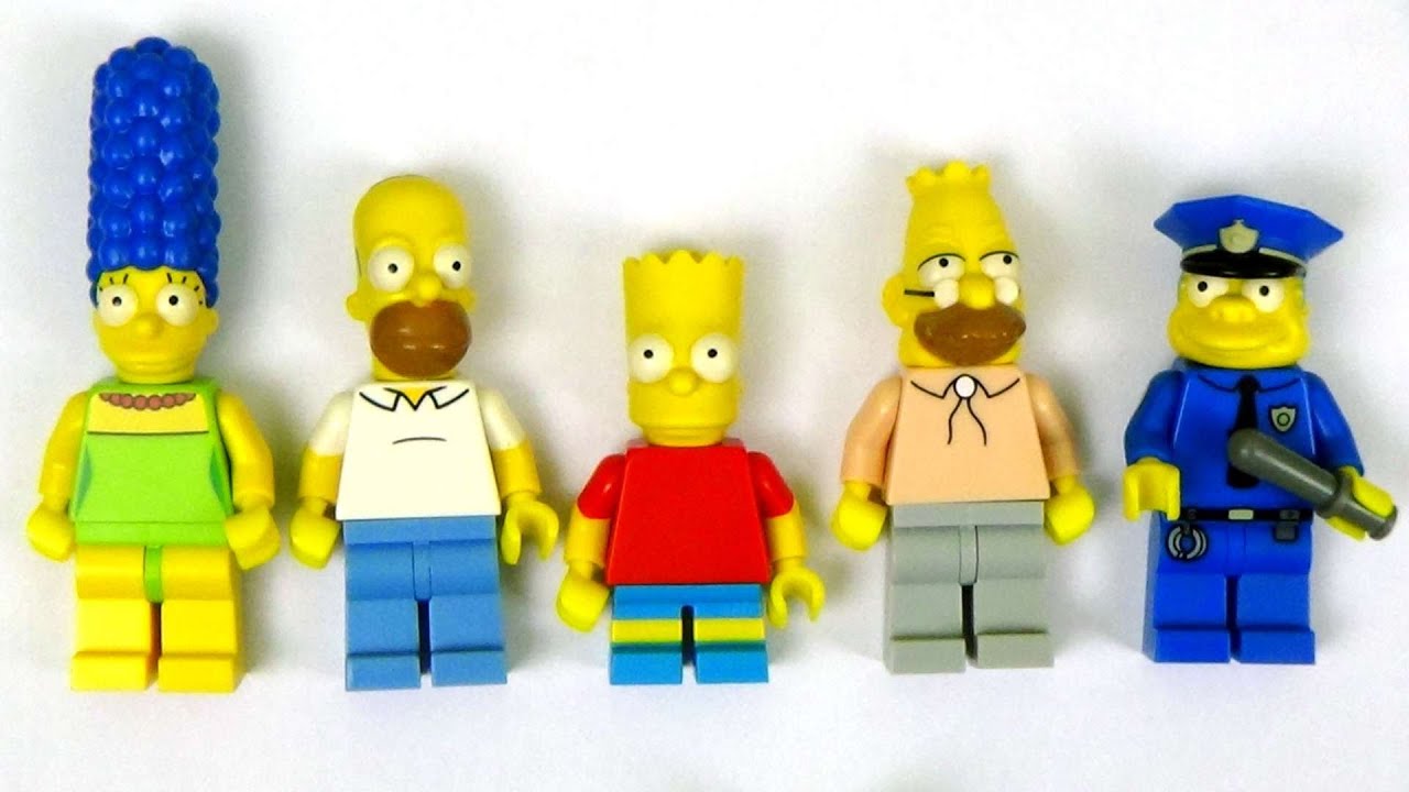 candy petřvald The Simpsons LEGO Minifigures Part I