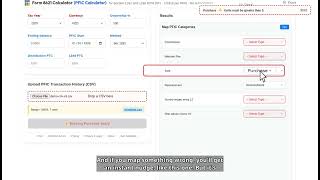 Information PFIC Calculator 2026 | Form 8621 Calculator Step-by-Step Demo Update