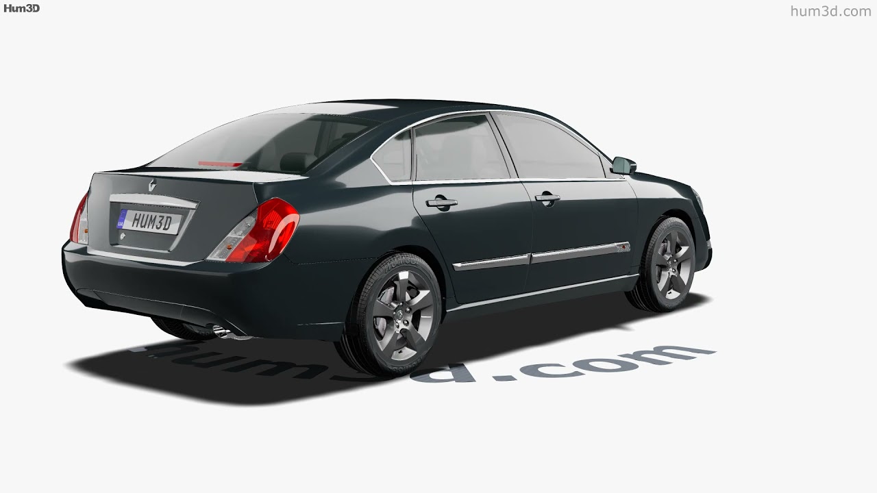 Renault Safrane 2010 Modelo 3D - Descargar Sedan on 3DModels.org, image size:1280x720