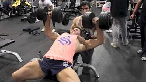 Aaron Curtis -  Chest Day - 12 weeks out