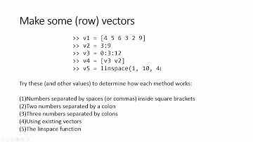 CISC 130: Introduction to Vectors