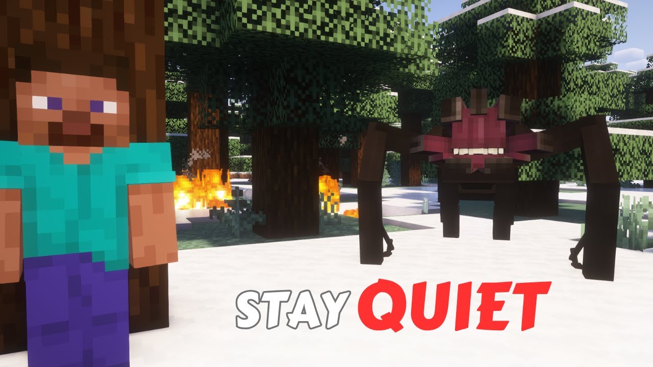 Surviving Minecraft's Scariest Horror Mod.... It Can HEAR YOU! - YouTube
