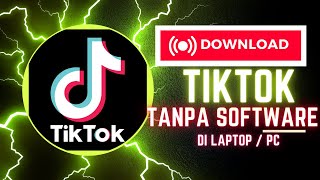 Cara Download Video Tiktok di Browser pada Laptop