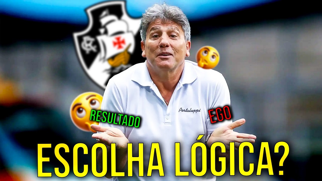 RENATO GAÚCHO FOI O QUE SOBROU PRO VASCO - TEM QUE SER PÉ NO CHÃO