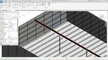 Revit 2026 Precast Framing and Roof Plan