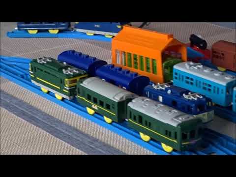1389】 プラレールと16番B型機関車の走行試験: 昭和の鉄道員ブログ