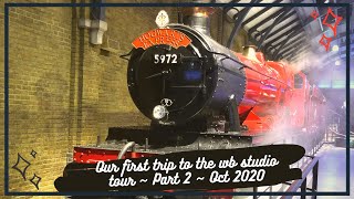 Our First Visit to the Harry Potter Warner Bros Studio Tour London | Part 2 | October 2020