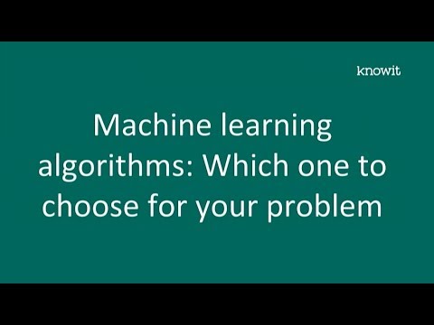 Video: Algoritm För Att Arbeta Med Problemet