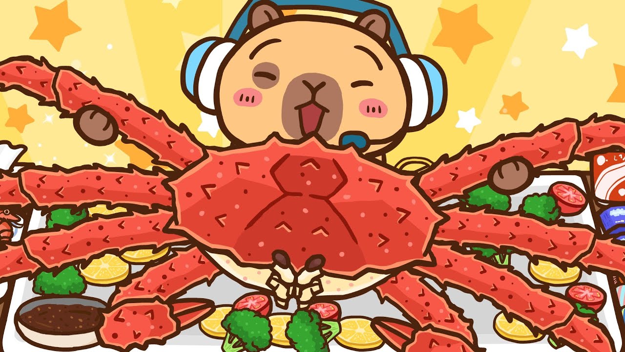 How to eat king crab? / My Capybara TV / Capy Cartoon Animation