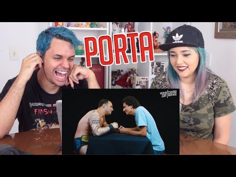 REACT NÃO PODE RIR! com PORTA DOS FUNDOS (Castro Brothers)