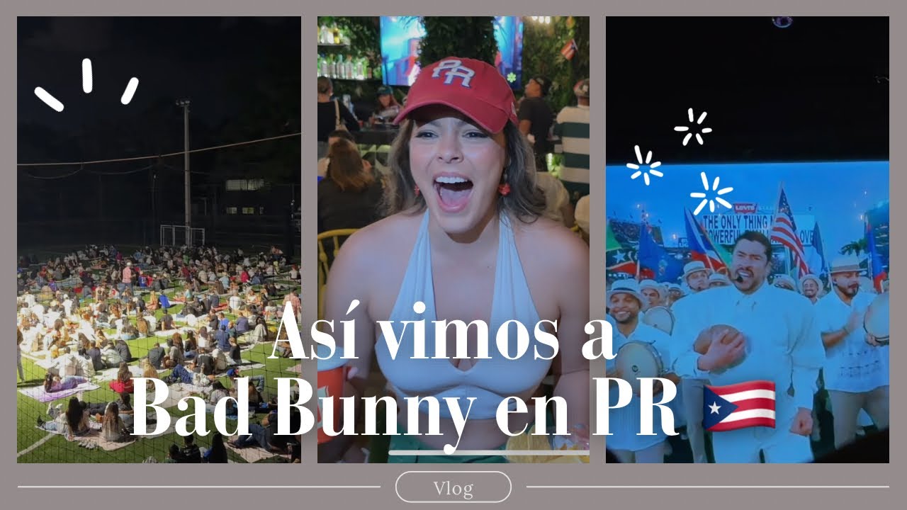 Viendo el Halftime desde PR 🇵🇷🔥 Benito Bowl 
