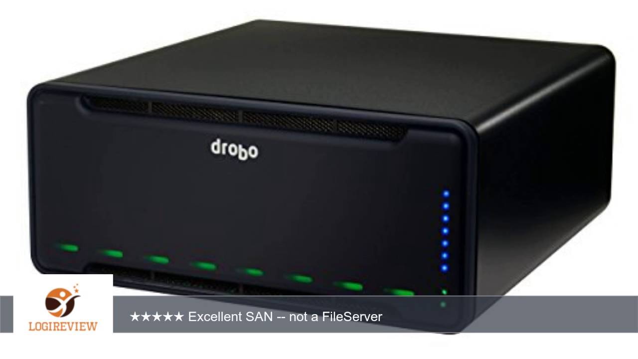 Drobo 800i: SAN - 8 bay array - iSCSI x 2 ports. (DR-B800I-2A21) | Review/Test