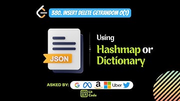 HOW TO Insert Delete GetRandom O(1) - Leetcode 380