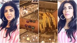 غدير السبتي تشتري ذهب خاص بلغبقة الرمضانية وجمعات السحور