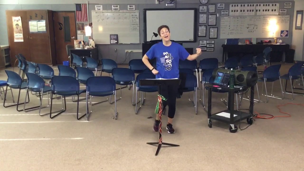 BGMS Choir Count On Me Riser Choreography YouTube