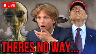 Trump Is Now Posting Pictures Of Himself With Aliens..?! - Debating MAGA! | Ep. 417
