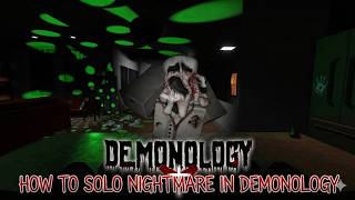 How to solo nightmare mode in demonology! (Roblox Demonology)
