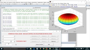 MATLAB: Comunicacion con Visual Basic 6.0 (Control de un GEOIDE)
