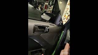 2013 mustang door handle insert replacement #mustang #trufiber