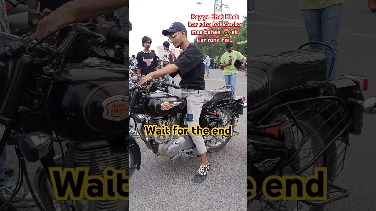 Kawasaki ☠️ vs Bullet 🤬 Exhaust competition|| 