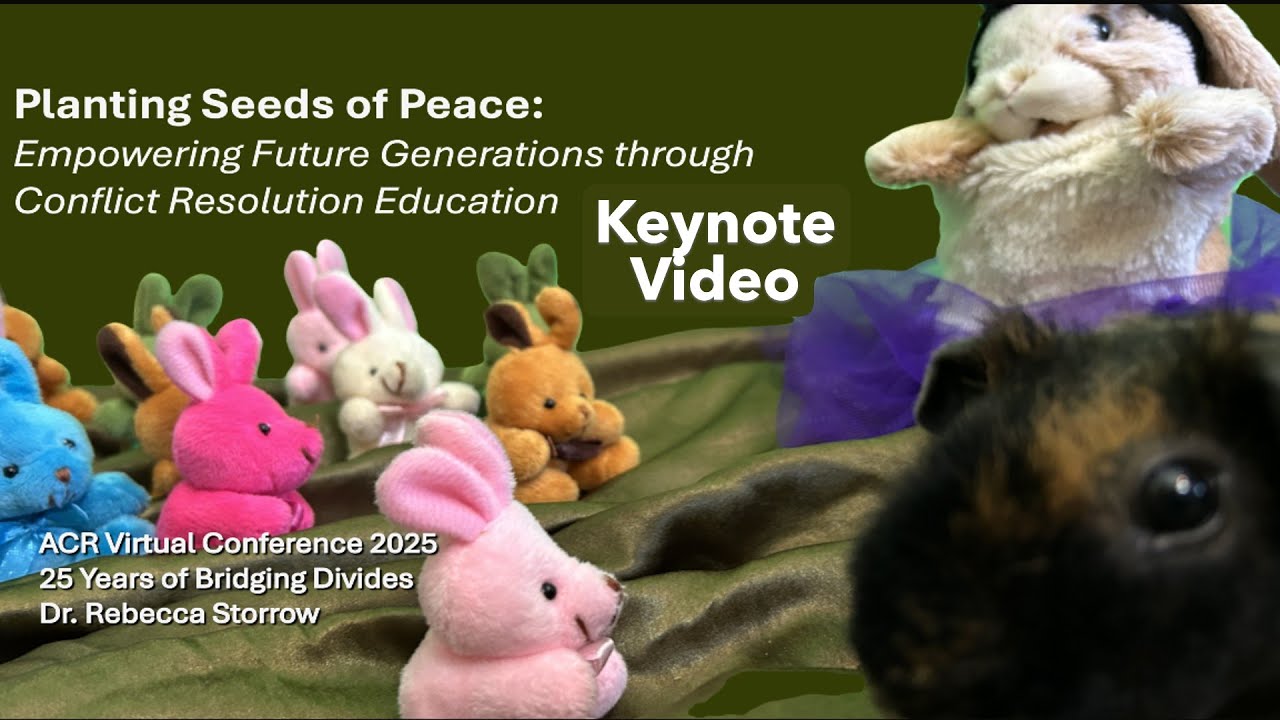 Planting Seeds of Peace I Keynote Presentation I ACR Virtual Conference ...
