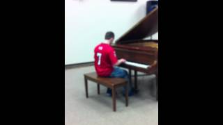 Video thumbnail of "Caleb Brinsfield AG Fine Arts Arkansas Piano 2012"