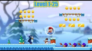 Super Bros Run Jungle World level 1-25 #gaming #games #adventuregame screenshot 3