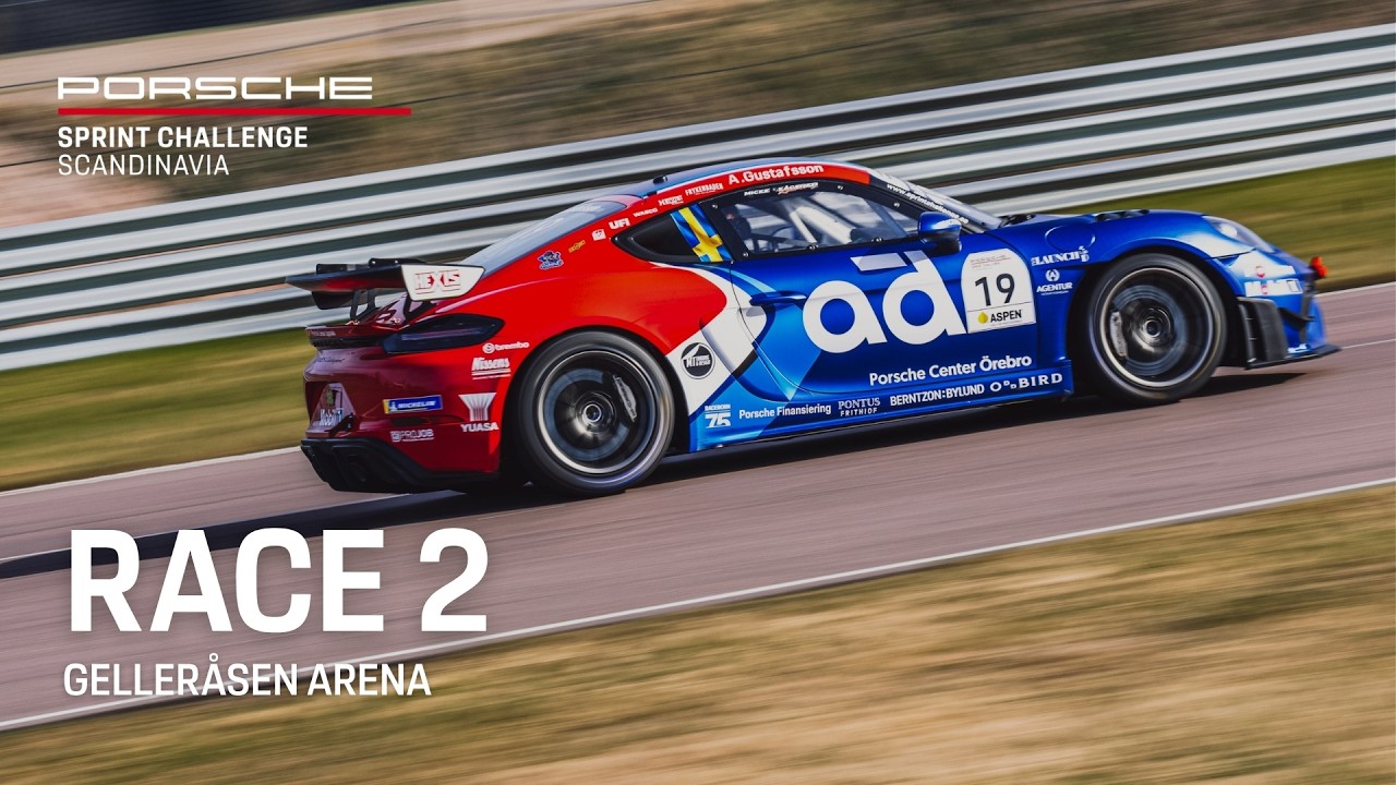 Porsche Sprint Challenge Scandinavia - Gelleråsen Arena - 15 augusti 2026 - Race 2