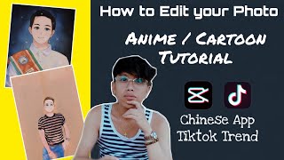 Cartoon Anime Photo Edit Tutorial || Chinese App || Tiktok Trend screenshot 4