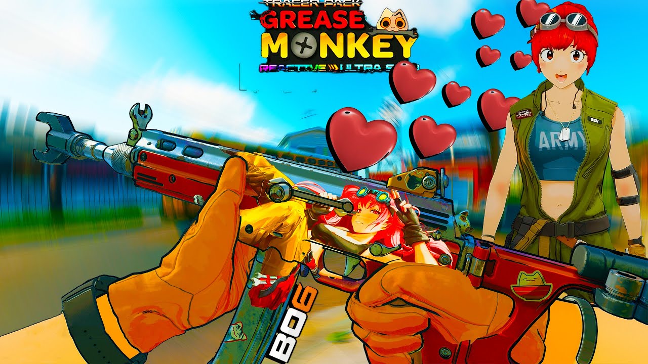 *NEW* Black Ops 6 ANIME GIRL BUNDLE Grease Monkey Is JUST......😍😍😍😍😍😰😰😰