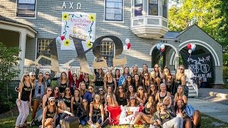 UVM Alpha Chi Omega Bid Day 2016