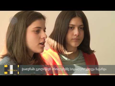 ჭიათურელთა კავშირი - კვლევების პრეზენტაცია საკრებულოში