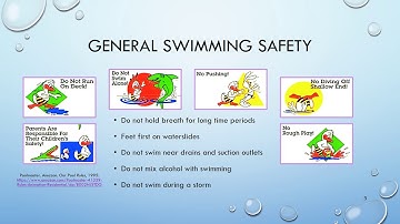 Pool and Swimming Safety video