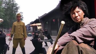 【功夫電影】日軍抓捕無辜百姓，怎料遇到功夫高手，當場秒殺他們  ⚔️  抗日  Mma | Kung Fu