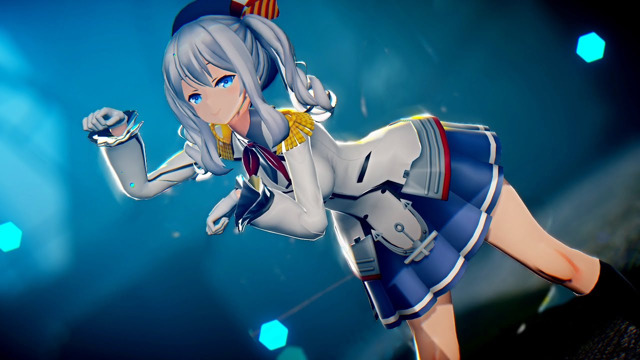 MMD艦これ】PiNK CAT / 鹿島 - YouTube