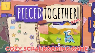 SCRAPBOOKING MEMORIES 📷 | Pieced Together | Demo