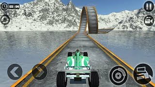 IMPOSSIBLE FORMULA CAR STUNT RACING GAME #Android GamePlay FHD #Car Games To Play #Games Download screenshot 3