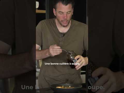 Twister votre poulet avec du miel