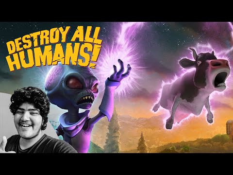 You can play as an ALIEN in this Game | Destroy All Humans | Part 1 | ChaiBisket Gaming