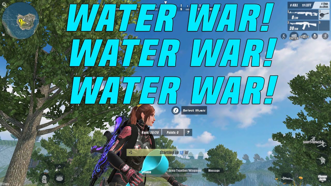 WATER WAR SA RULES OF SURVIVAL ADVENTURE