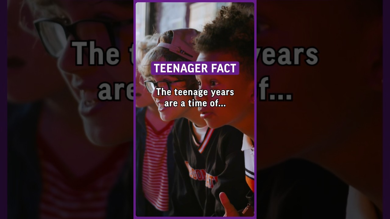 The teenager years are a time of… 