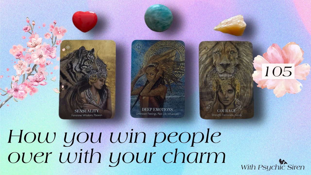 How You Win People Over With Your Charm👀🤭😍🥰😯 || Pick a Card Reading