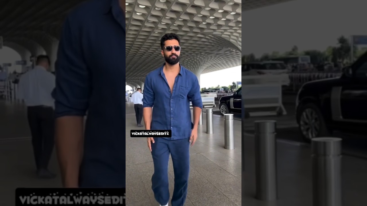 Handsome Boy 💝 Vicky kaushal airport look 🔥 🤗 