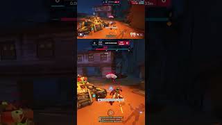 Reinhardt &amp; Ramattra FAIL to Touch Point at 0.59m 😱 OVERTIME DISASTER! #Overwatch2 #GamingFail #Over