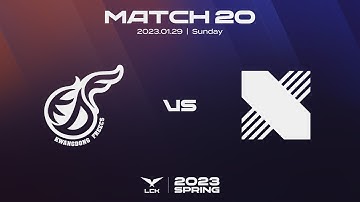 KDF vs DRX | Match20 Highlight 01.29 | 2023 LCK Spring Split