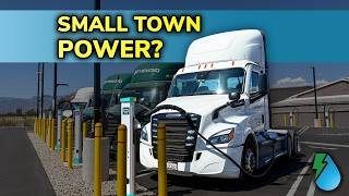 Inside One of America's Largest Commercial Electric Truck Charging Hubs